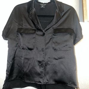 Rachel Zoe Short-Sleeve Button-Up
